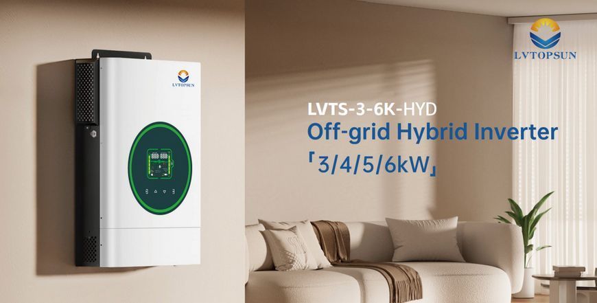 Гибридный инвертор LVTS-6KW-HYD 6 кВт, 48V, MPPT 2931982409 фото